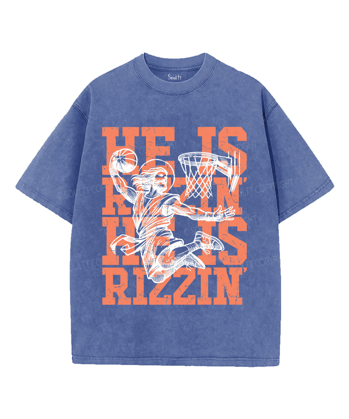 He Is Risen Unisex Washed Christian T-shirt Style008 Hoodie, Sweatshirt | CiraTrend.com (Image 3)