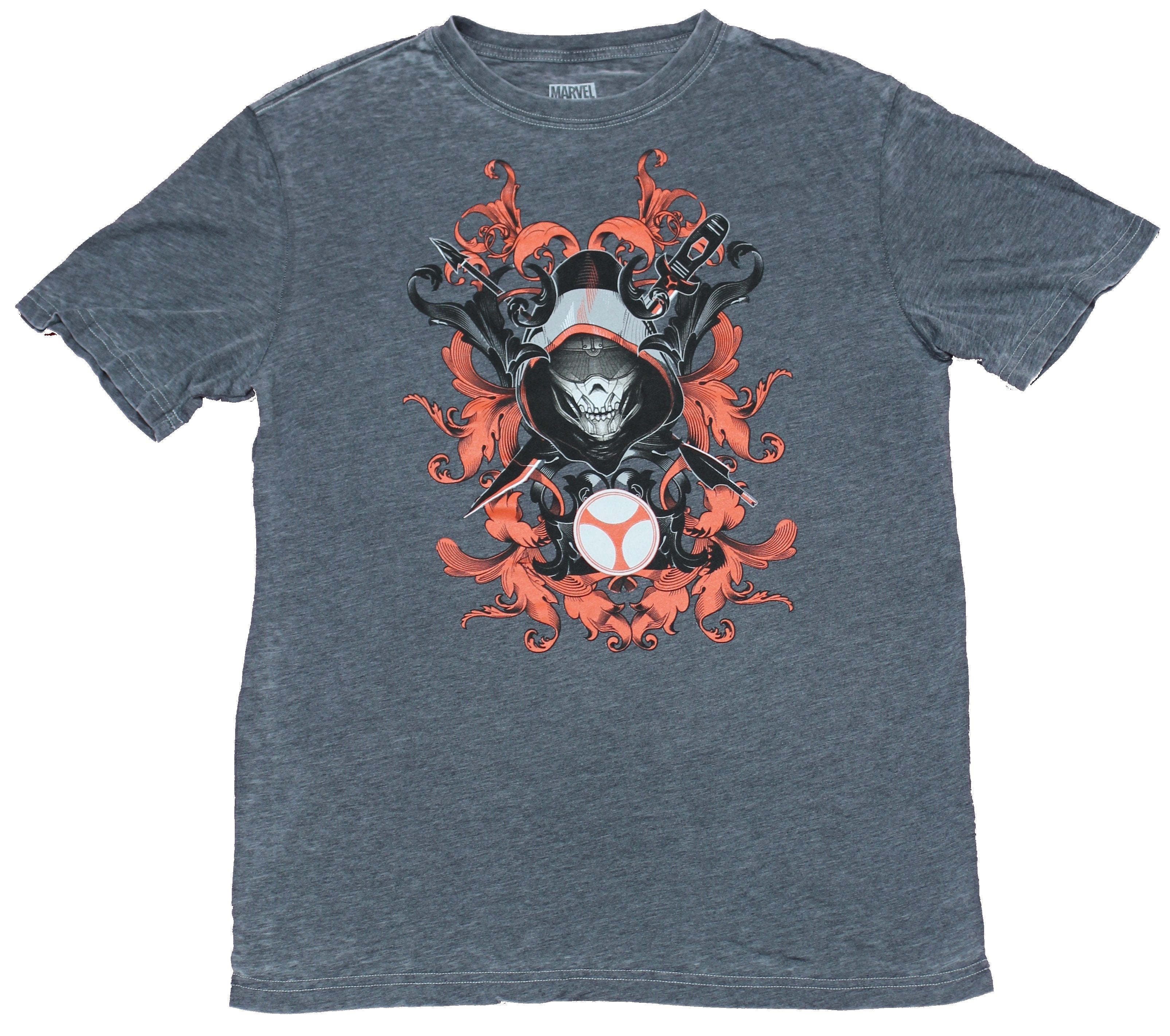 Black Widow Mens T-Shirt - Flaming Orange Taskmaster Image Hoodie, Sweatshirt | CiraTrend.com