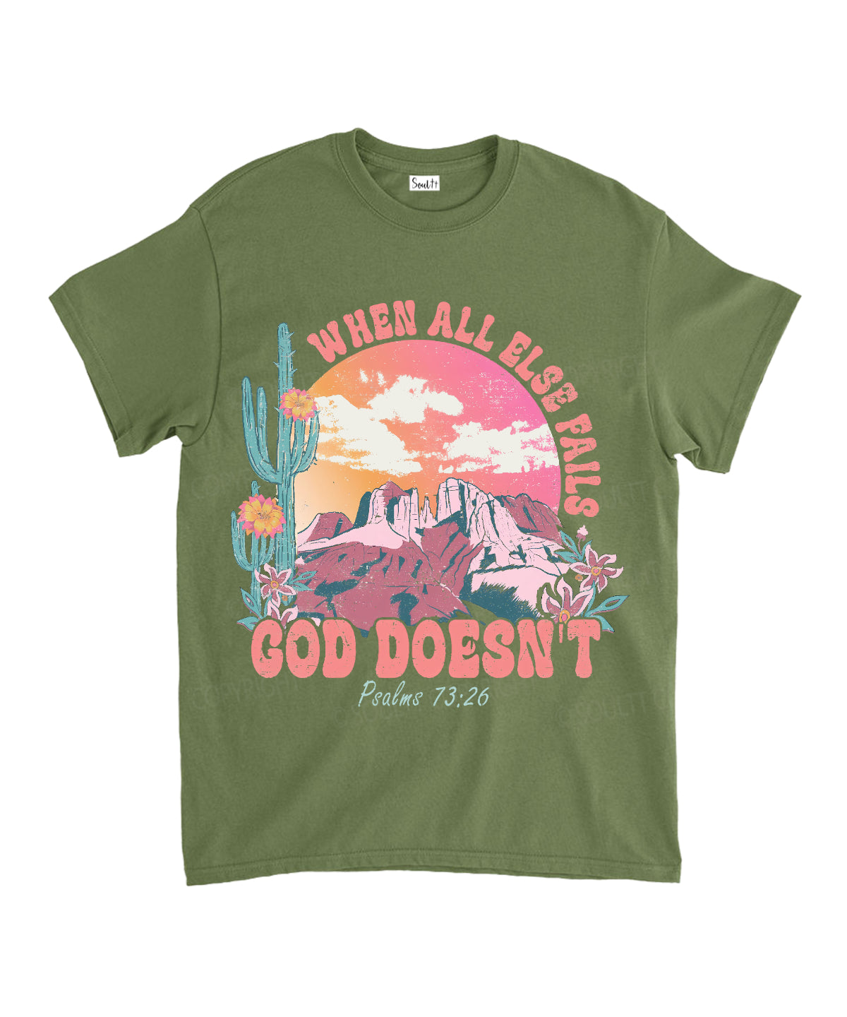 When All Else Fails Unisex Cotton Christian T-Shirt Hoodie, Sweatshirt | CiraTrend.com (Image 5)