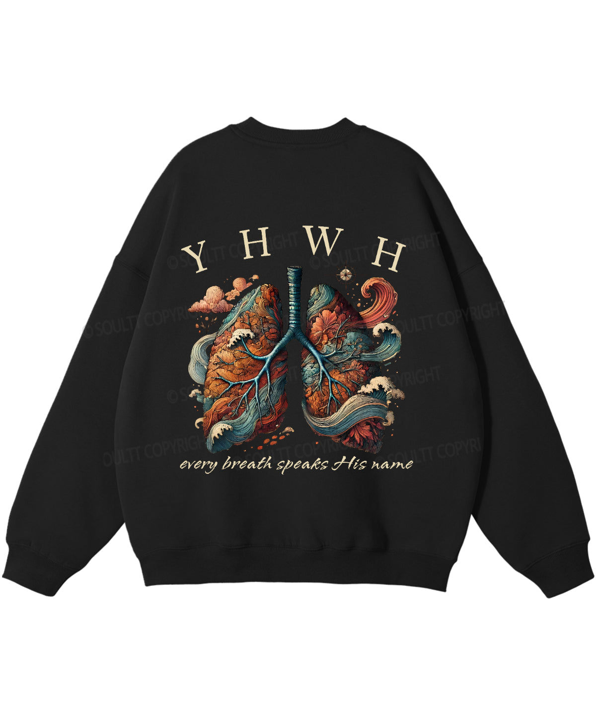 Every Breath Speaks His Name Cotton Christian Sweatshirt T-Shirts, Hoodie | CiraTrend.com (Image 4)