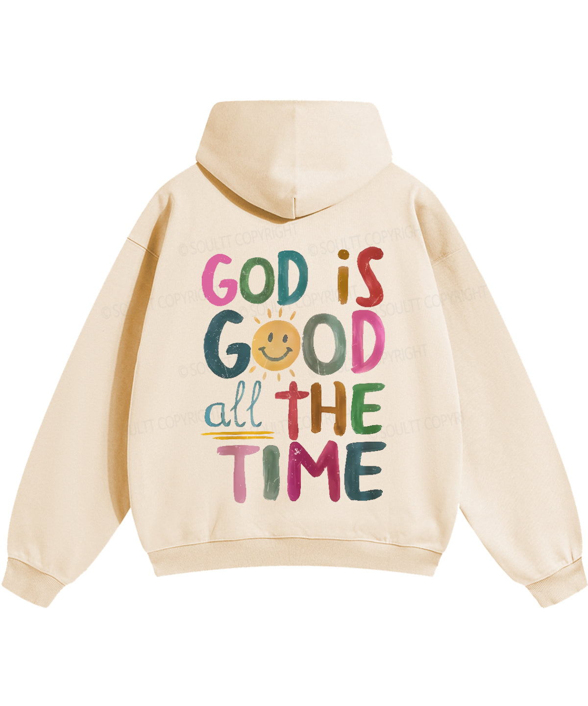 God Is Good All The Time Double Sided Cotton Christian Hoodie T-Shirts, Sweatshirt | CiraTrend.com (Image 5)