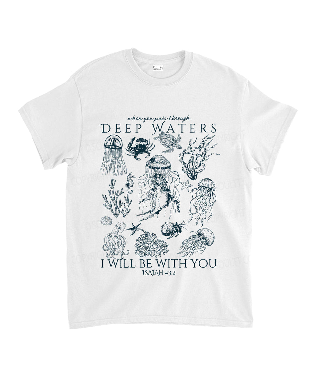I Will Be With You Unisex Cotton Christian T-Shirt Style004 Hoodie, Sweatshirt | CiraTrend.com (Image 1)