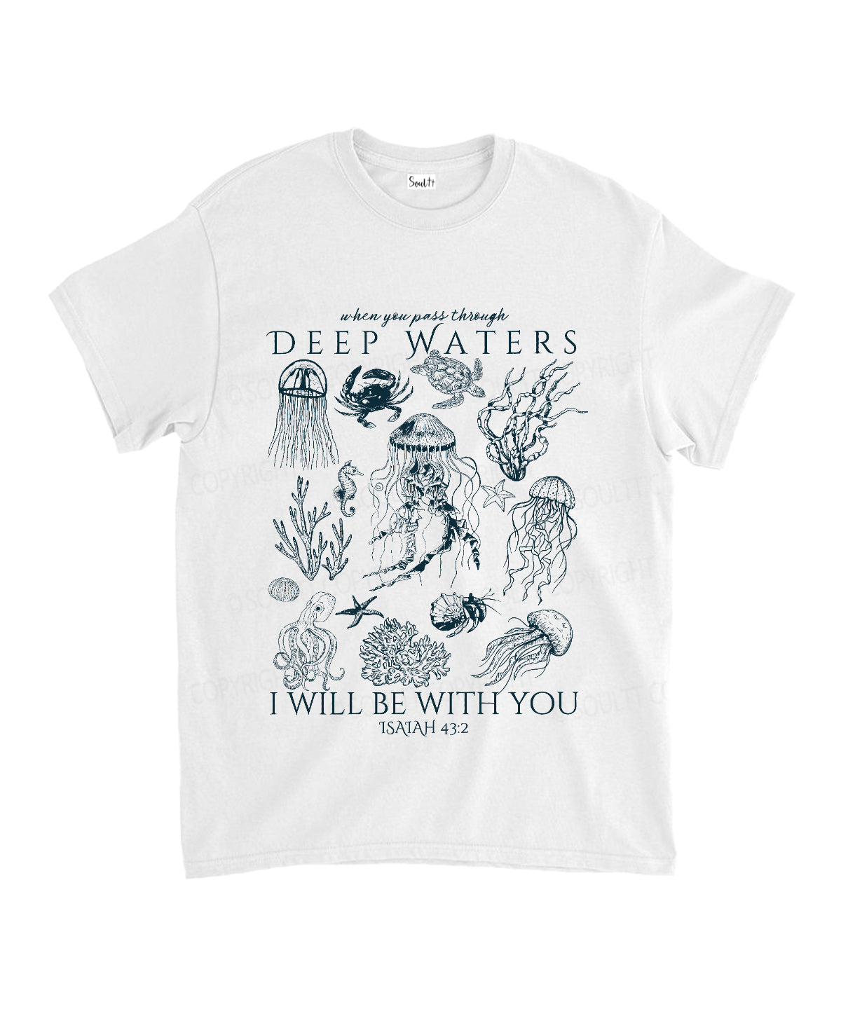 I Will Be With You Unisex Cotton Christian T-Shirt Style004 Hoodie, Sweatshirt | CiraTrend.com (Image 1)