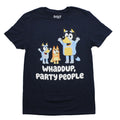 Bluey Mens T-Shirt -  Bandit Bingo Bluey Whaddup, Party People Hoodie, Sweatshirt | CiraTrend.com