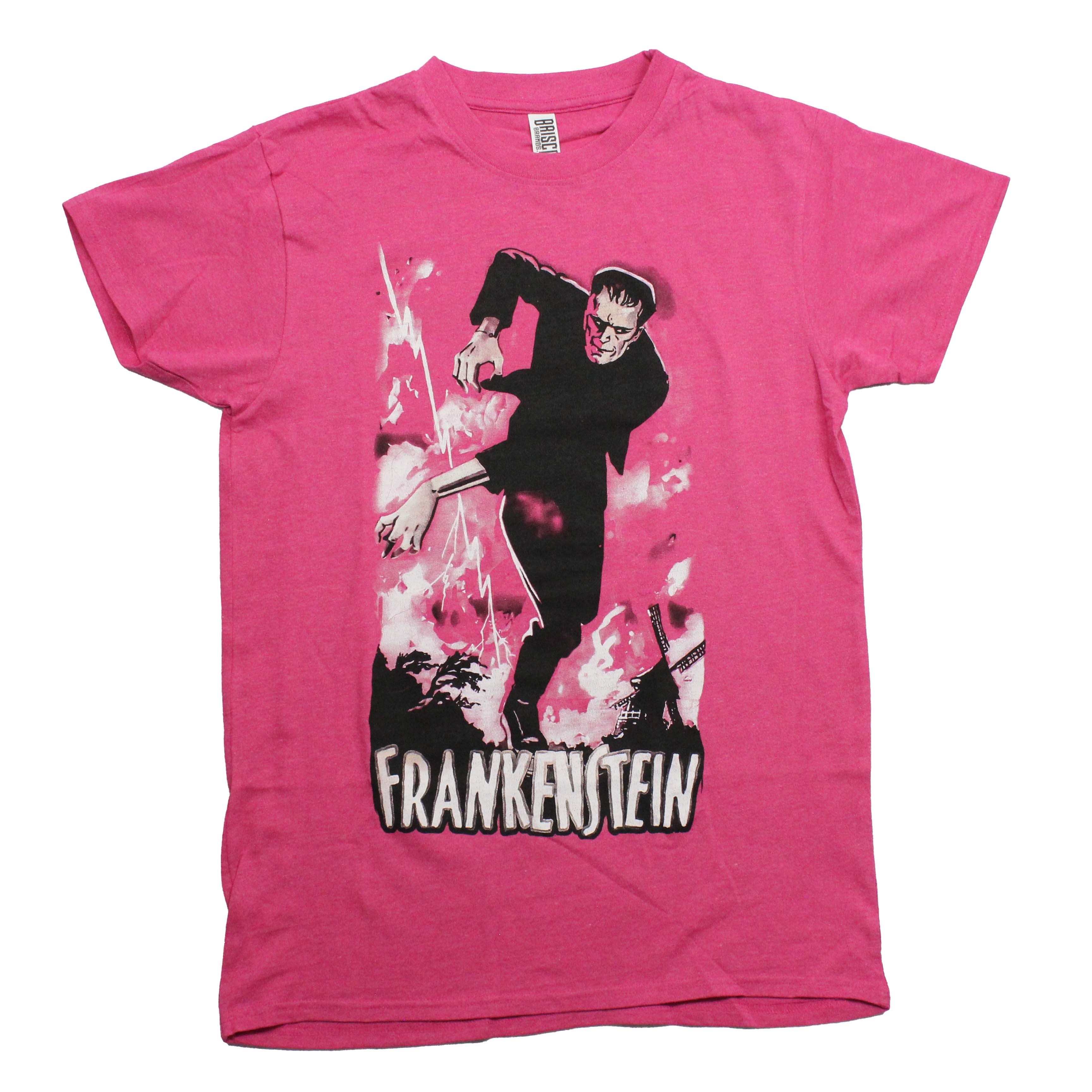Frankenstein Mens T-Shirt - Running Past Windmill Above Name Hoodie, Sweatshirt | CiraTrend.com