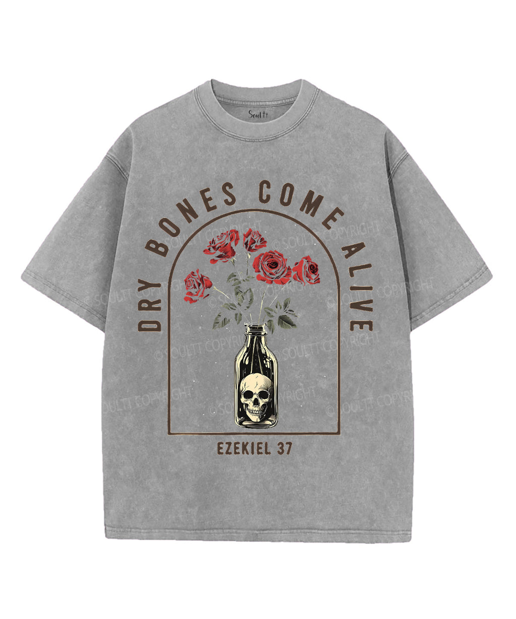 Dry Bones Come To Life Unisex Washed Christian T-shirt Style011 Hoodie, Sweatshirt | CiraTrend.com (Image 3)