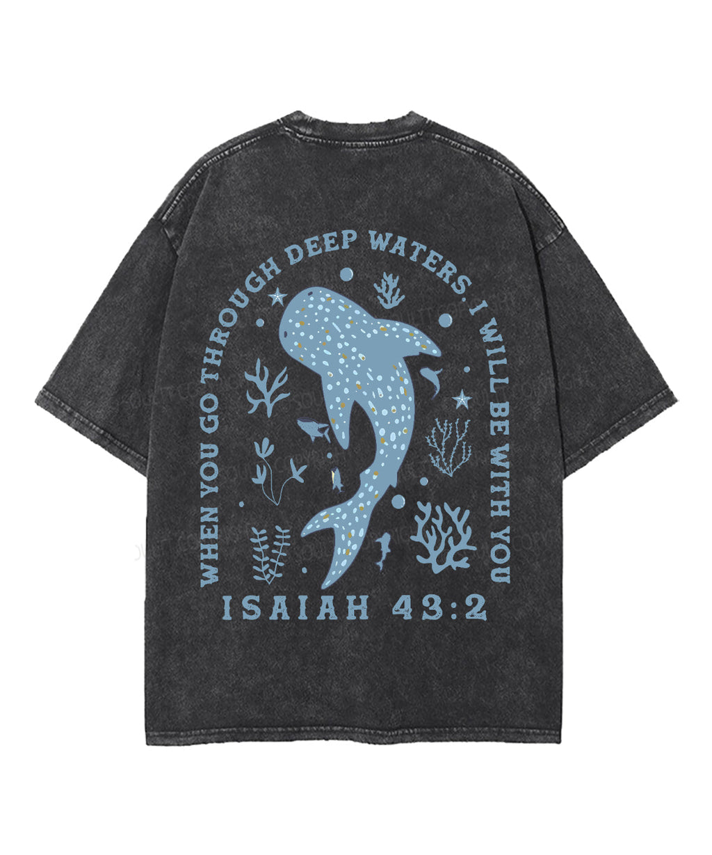 I Will Be With You Double Sided Unisex Washed Christian T-shirt Style015 Hoodie, Sweatshirt | CiraTrend.com (Image 5)