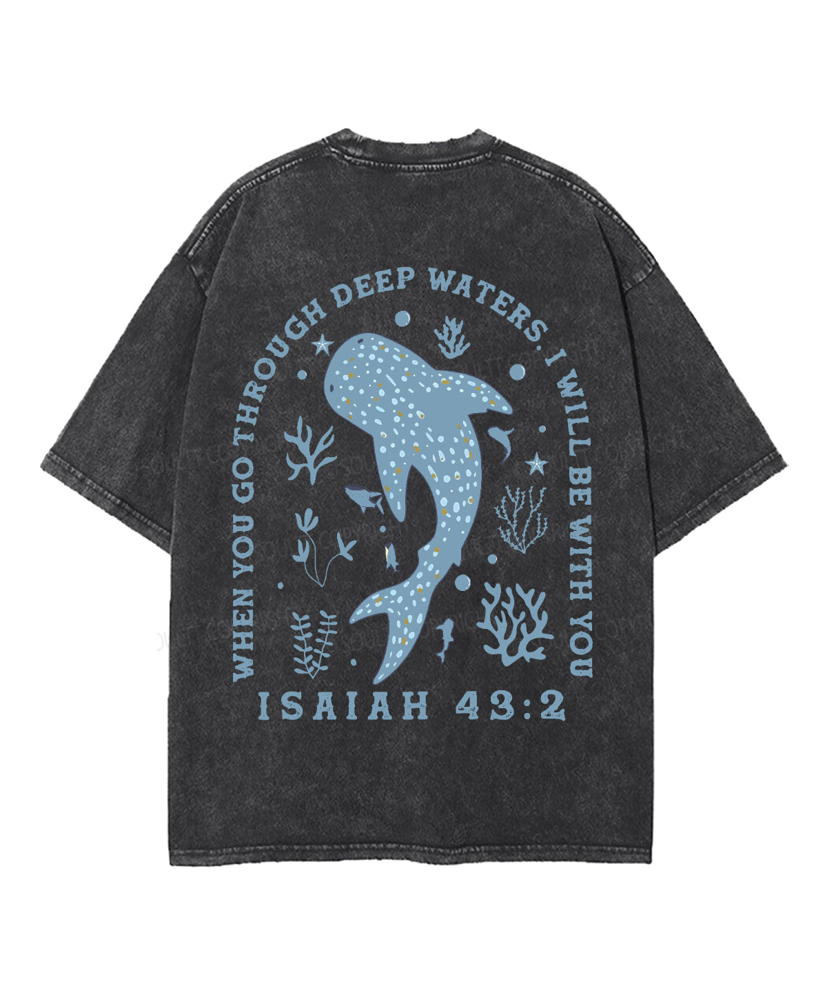 I Will Be With You Double Sided Unisex Washed Christian T-shirt Style015 Hoodie, Sweatshirt | CiraTrend.com (Image 5)