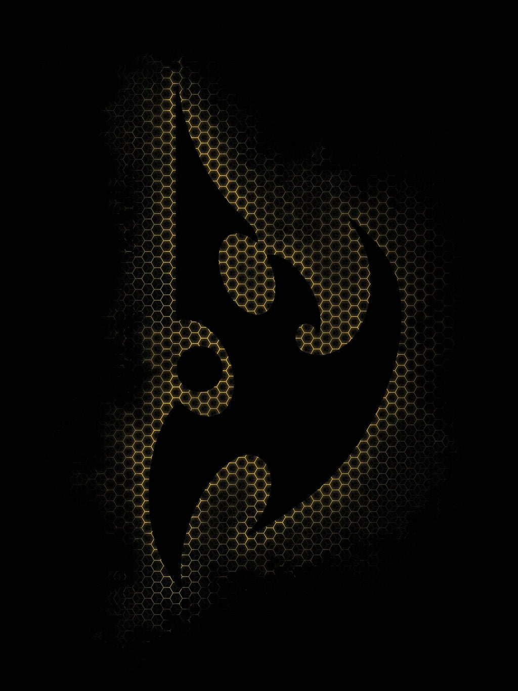 StarCraft II Mens T-Shirt - StarCraft II Protoss Honeycomb Grid Logo Hoodie, Sweatshirt | CiraTrend.com (Image 2)