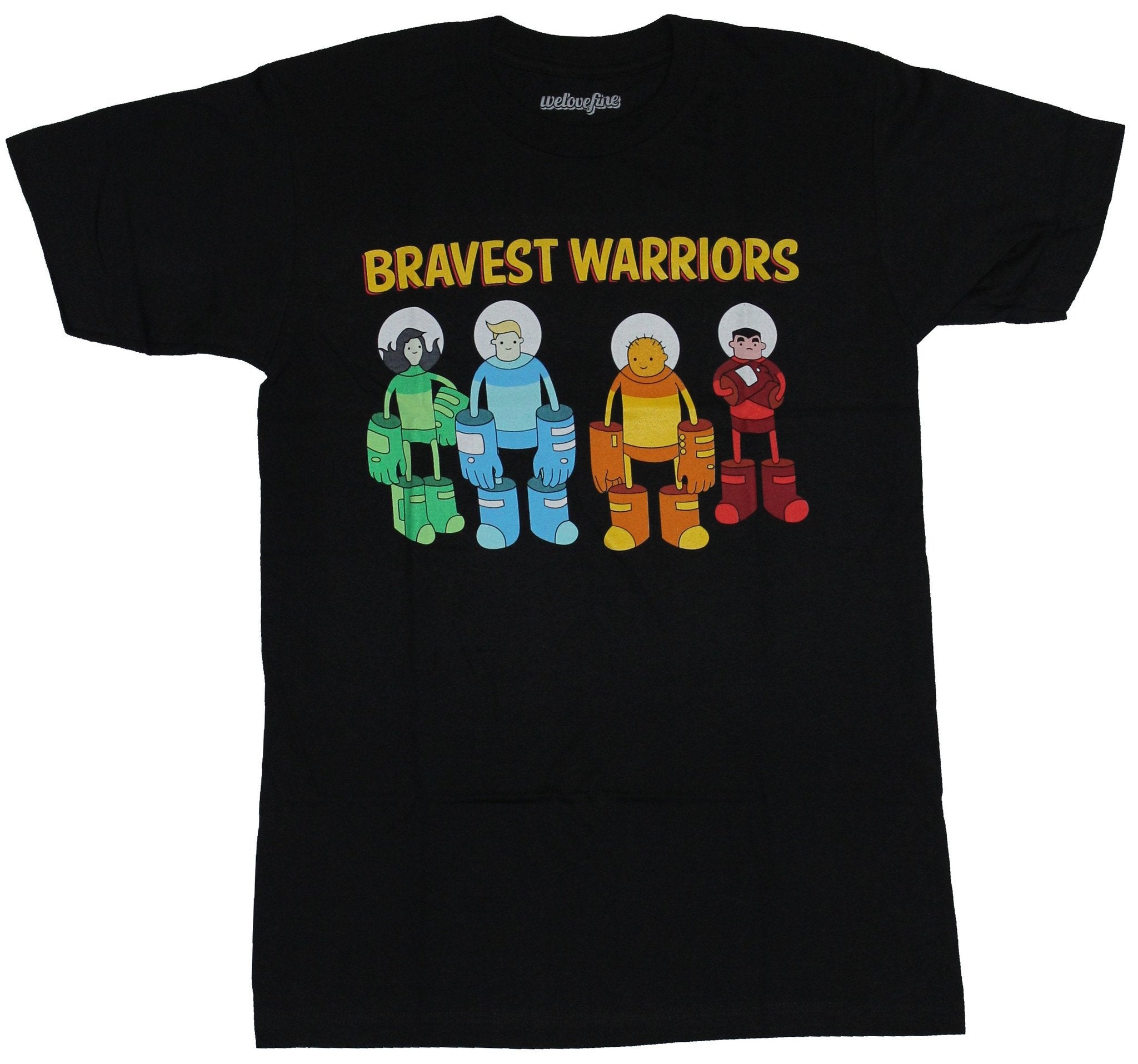 The Bravest Warriors Mens T-Shirt - Space Suited Under Logo Image Hoodie, Sweatshirt | CiraTrend.com