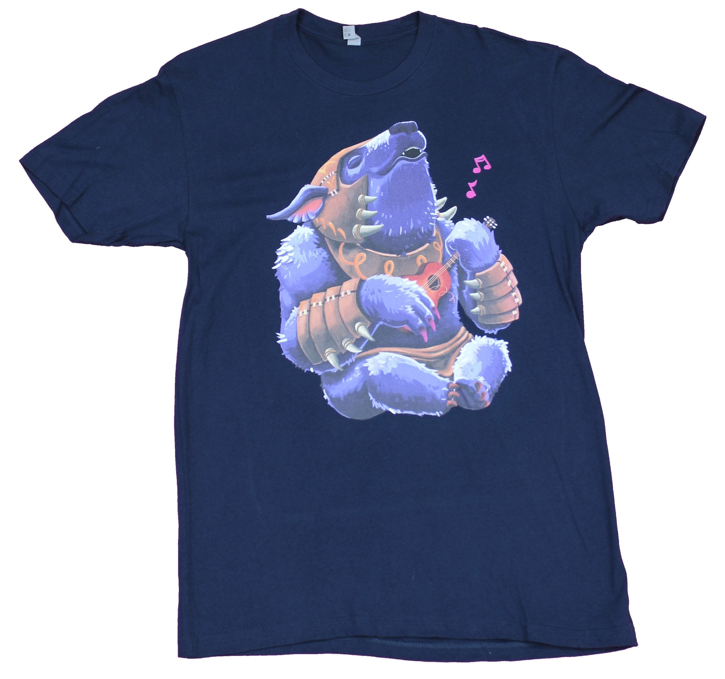 DOTA II Mens T-Shirt - Ukulele Ursa Armored Bear Image Hoodie, Sweatshirt | CiraTrend.com