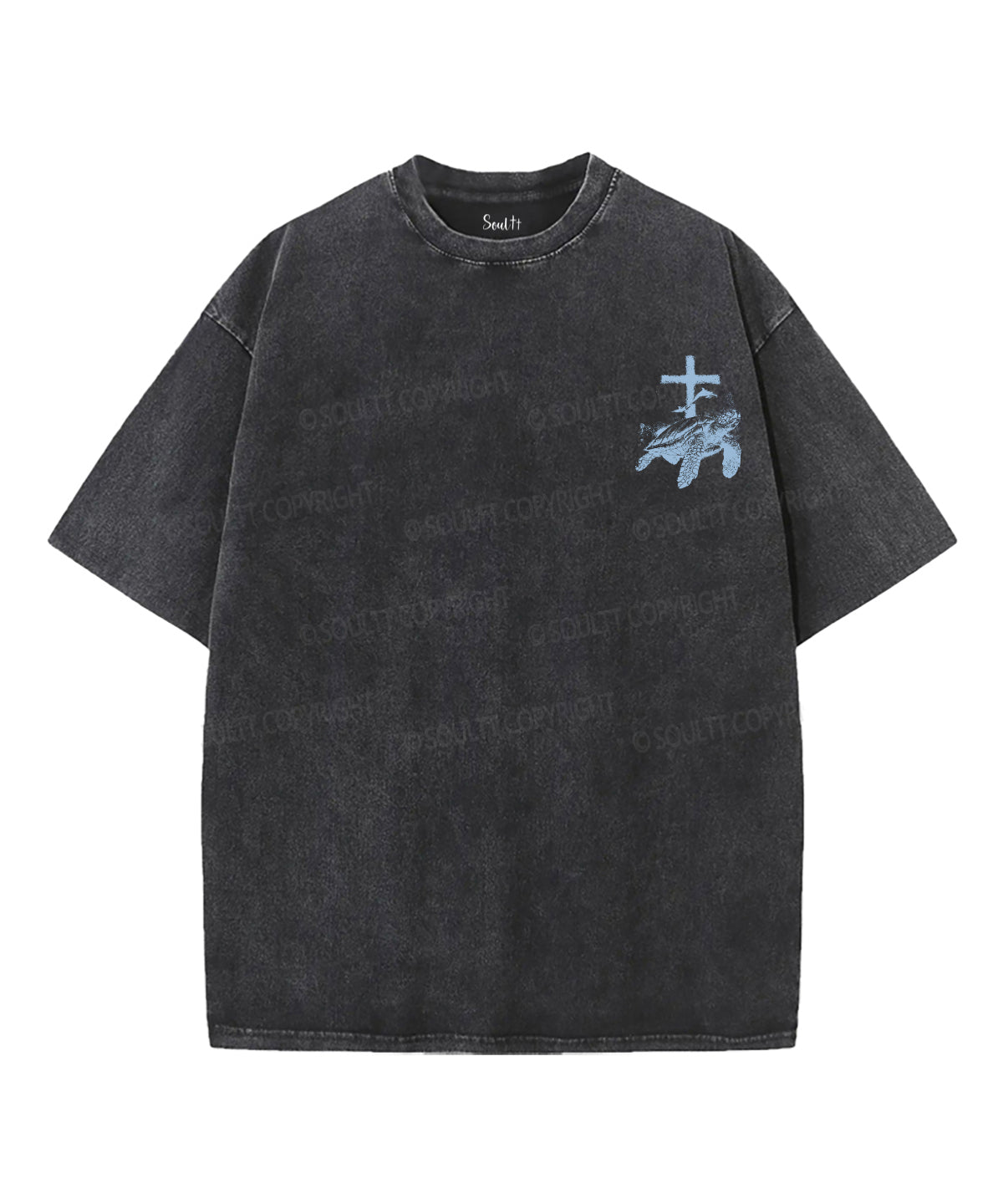 I Will Be With You Double Sided Unisex Washed Christian T-shirt Style051 Hoodie, Sweatshirt | CiraTrend.com (Image 2)