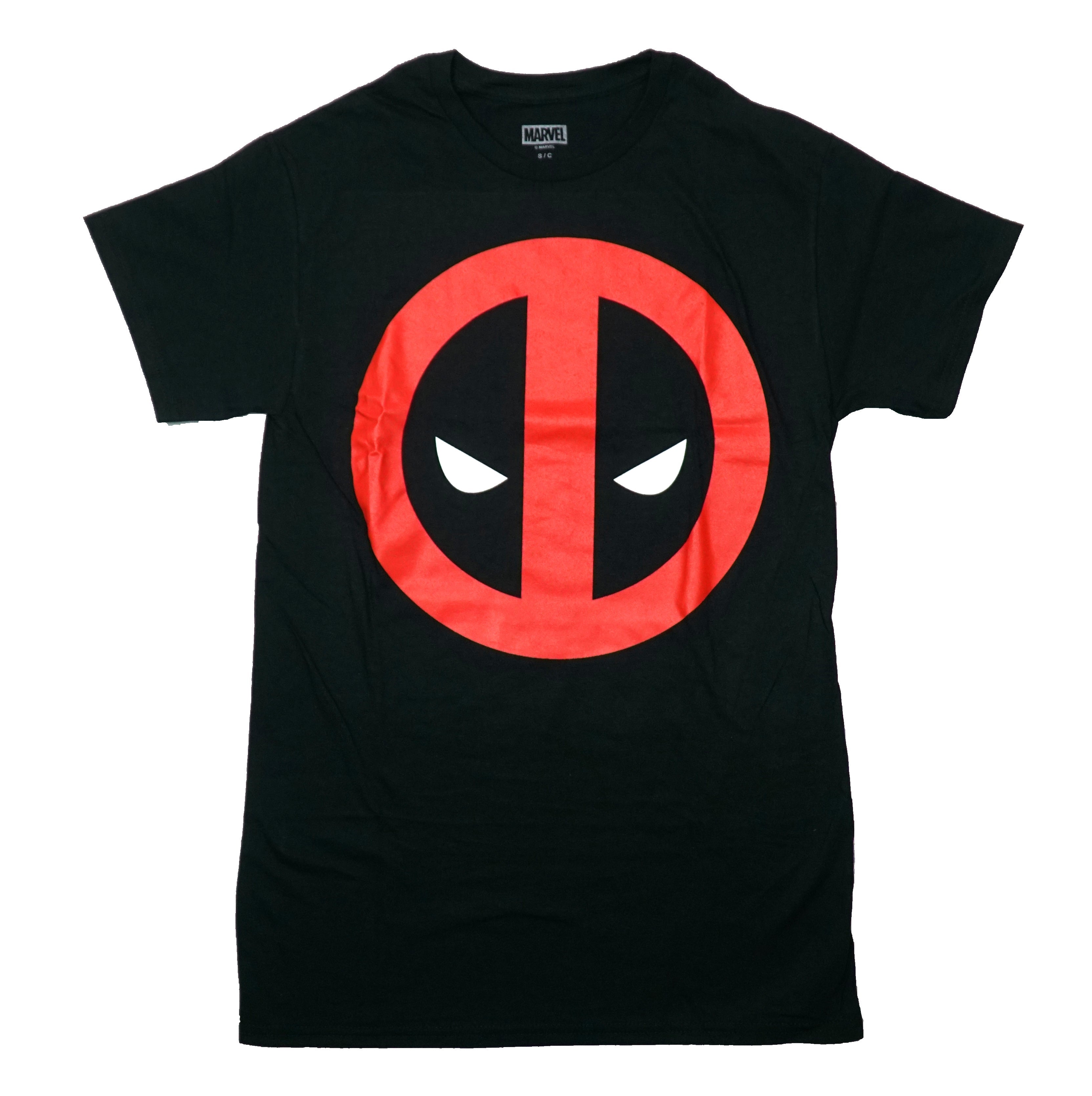 Deadpool Mens T-Shirt - Slanted White Eyes Logo Hoodie, Sweatshirt | CiraTrend.com