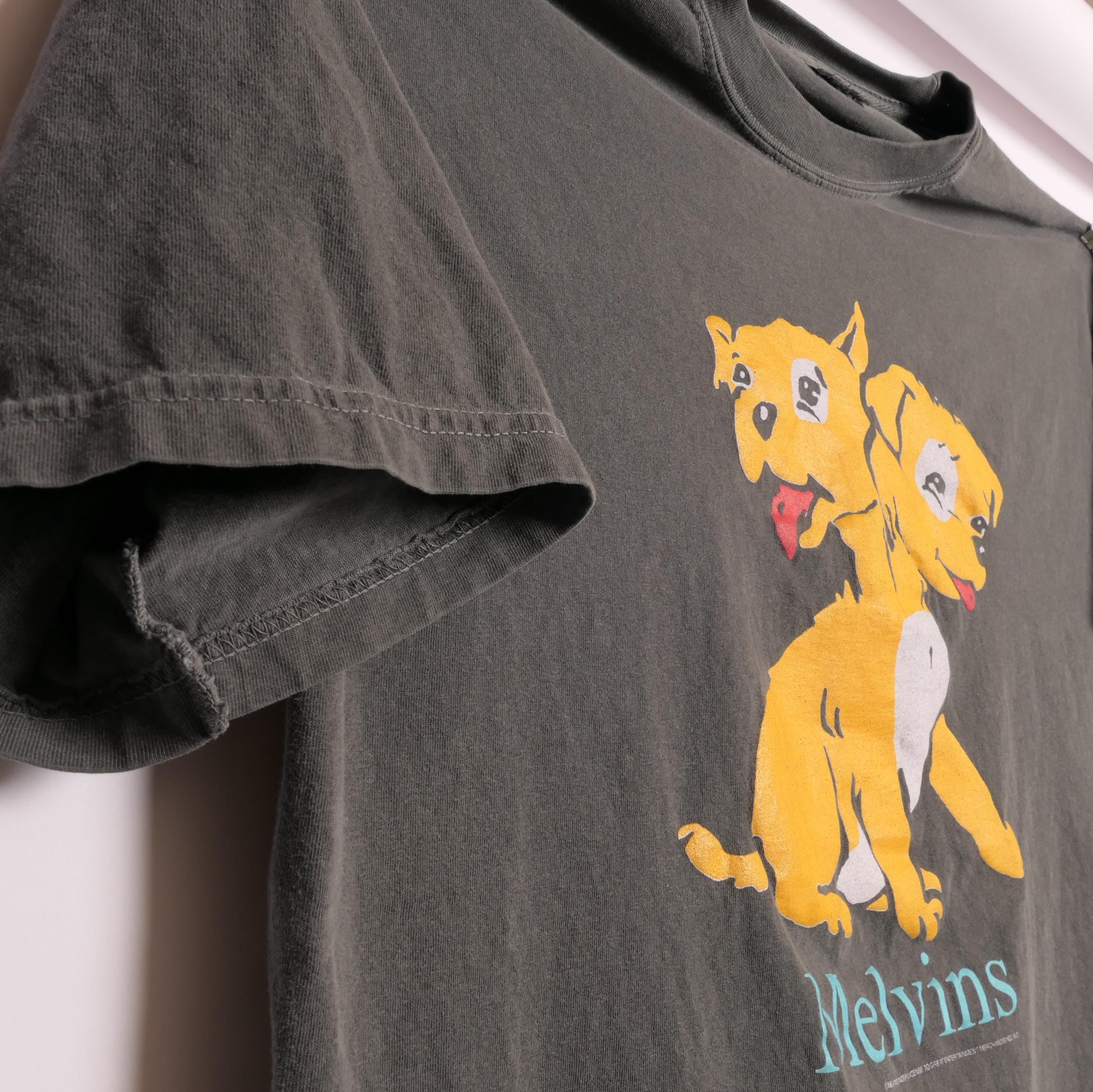 Melvins Band Tee Puppy Dog Sub Pop Ozma Houdini American Alternative Grunge Rock Roll Punk Records Ultra Faded Tee Xl (2)