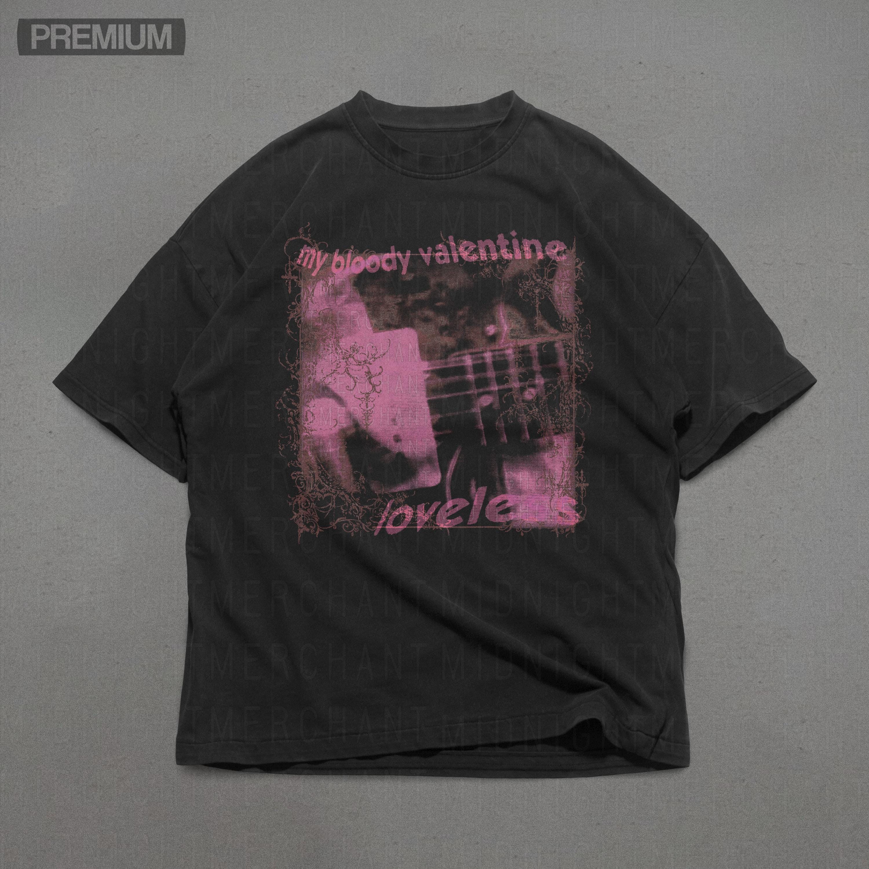 Bloody Valentine Loveless Comfort Colors 90s Shoegaze Band Tee 90s Retro Y2k Band (2)