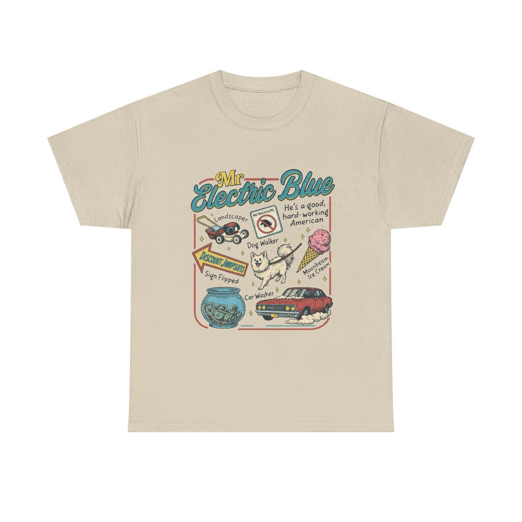 Mr Electric Blue Moonbeam Ice Cream Concert Tee Music Lovers (2)