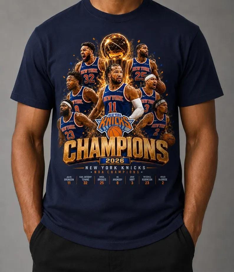 Digital Png York Knicks Champions 2026 Brunson Team More (2)