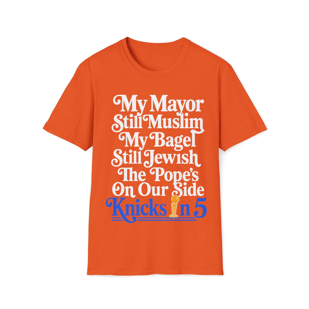 Mayor Still Muslim Bagel Still Jewish Pope'S Side Knicks (2)