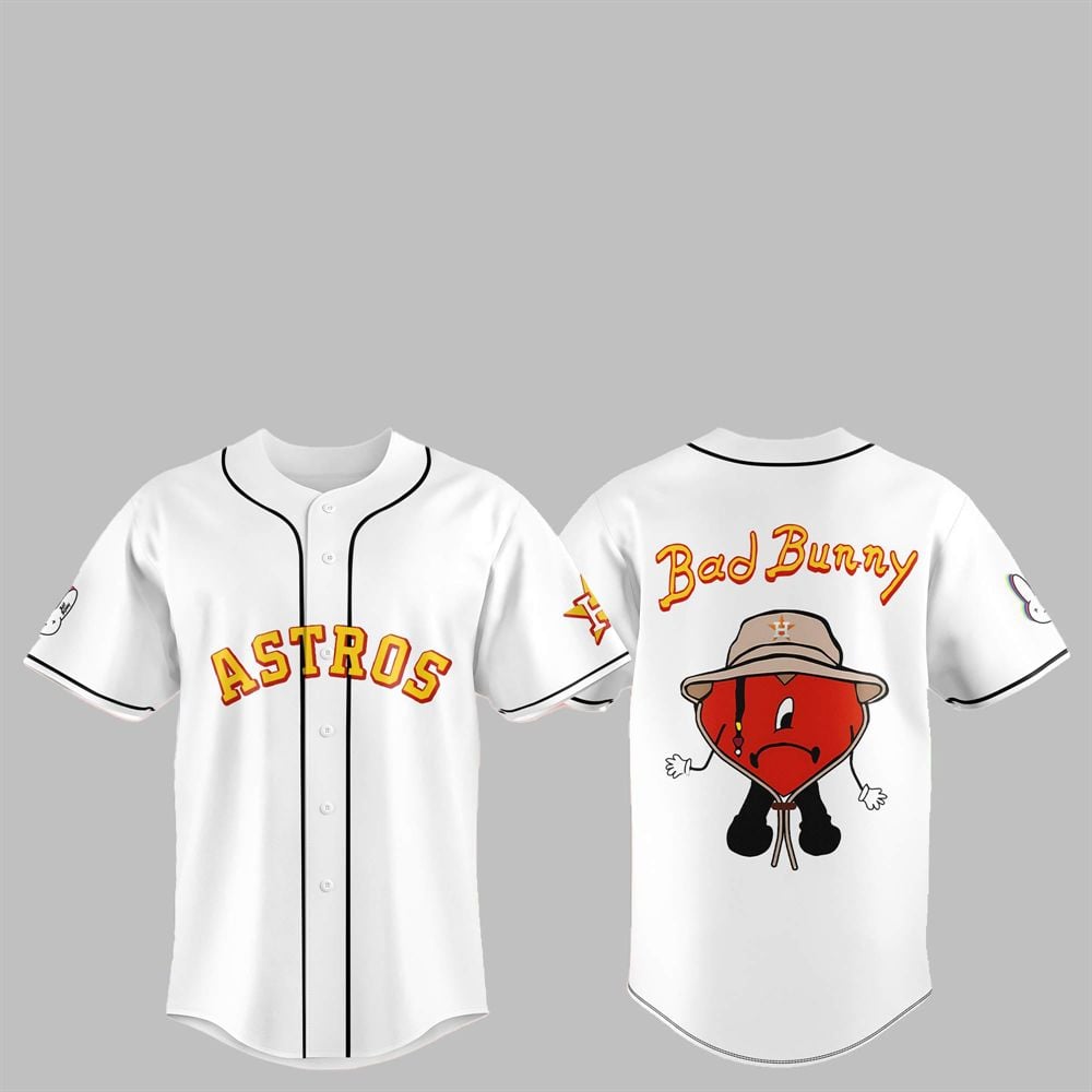 2025 Astros Bad Bunny Jersey - Grishko.com