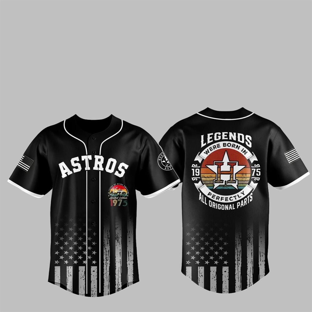 2025 Astros Legends Were Born 1975 Jersey - Grishko.com