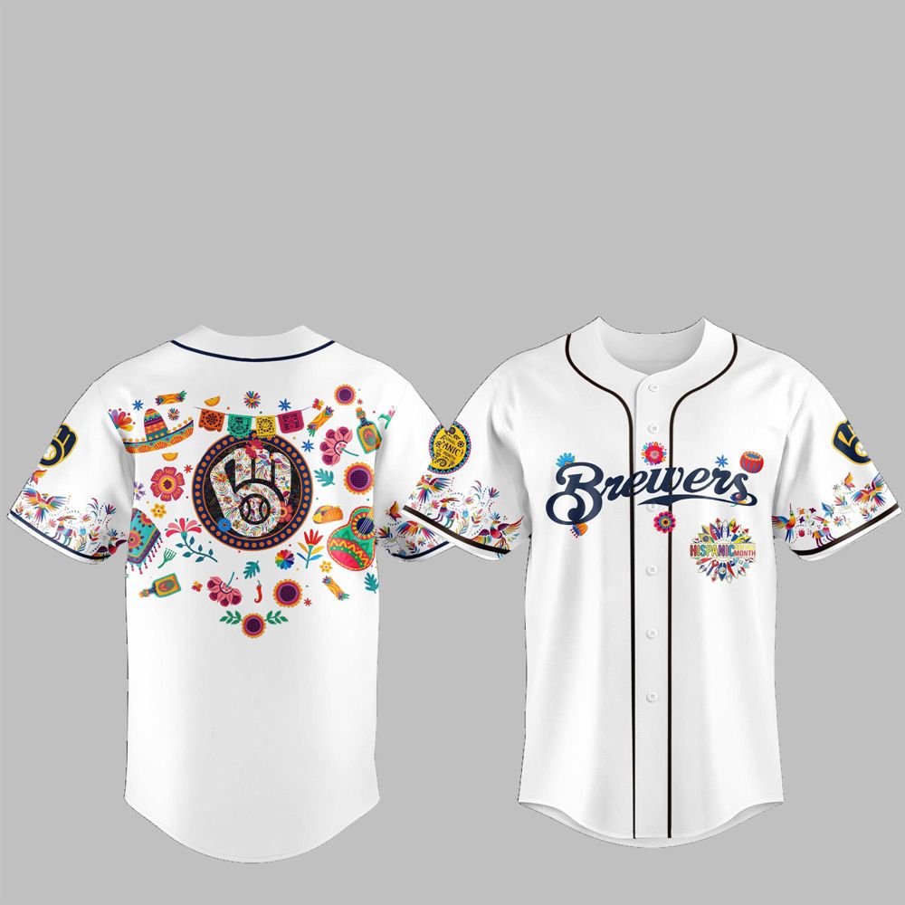 2025 Brewers National Hispanic Heritage Month Jersey - Grishko.com
