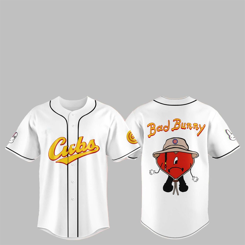2025 Cubs Bad Bunny Jersey - Grishko.com