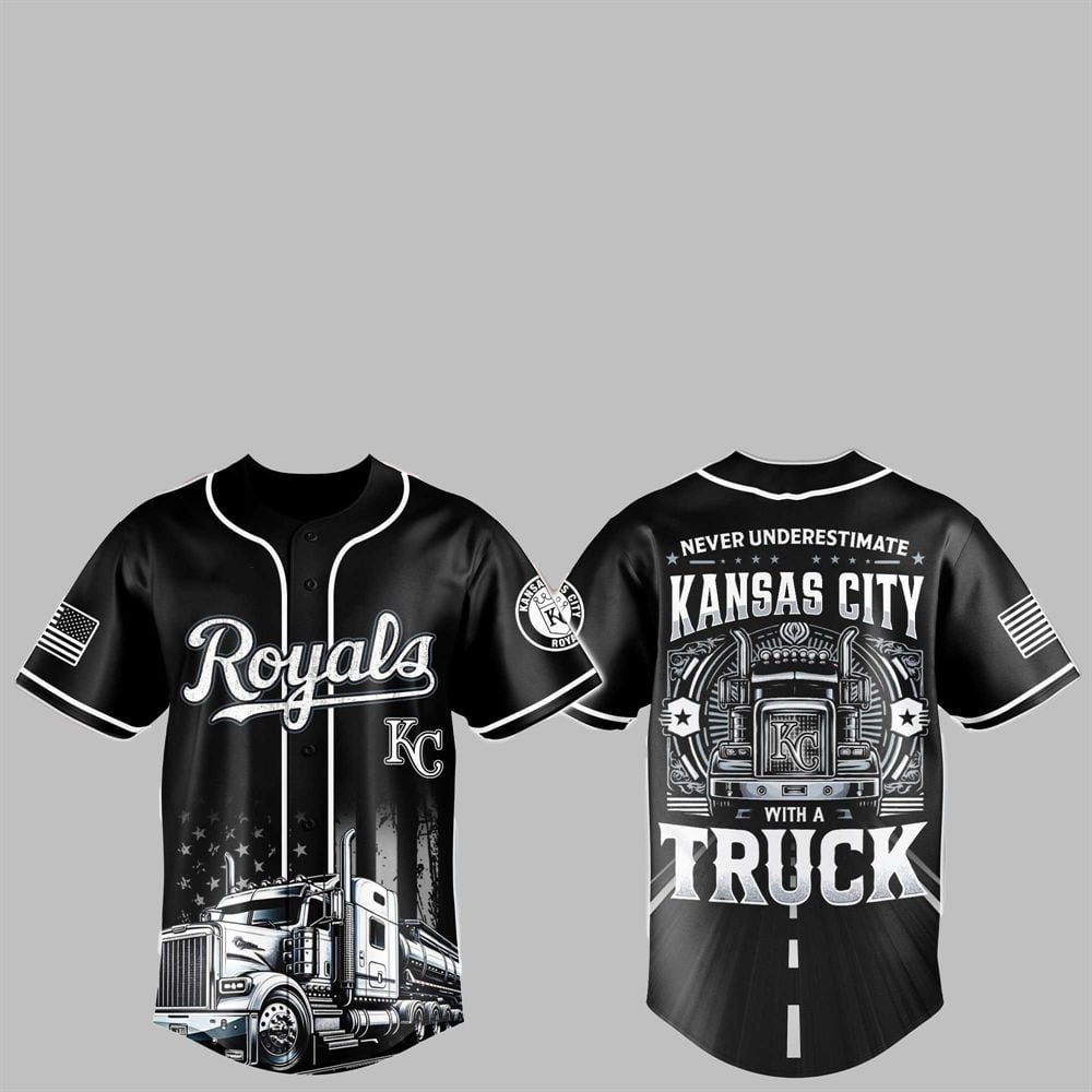 2025 KC Royals Nation Truck Driver Appreciation Week Jersey - Grishko.com