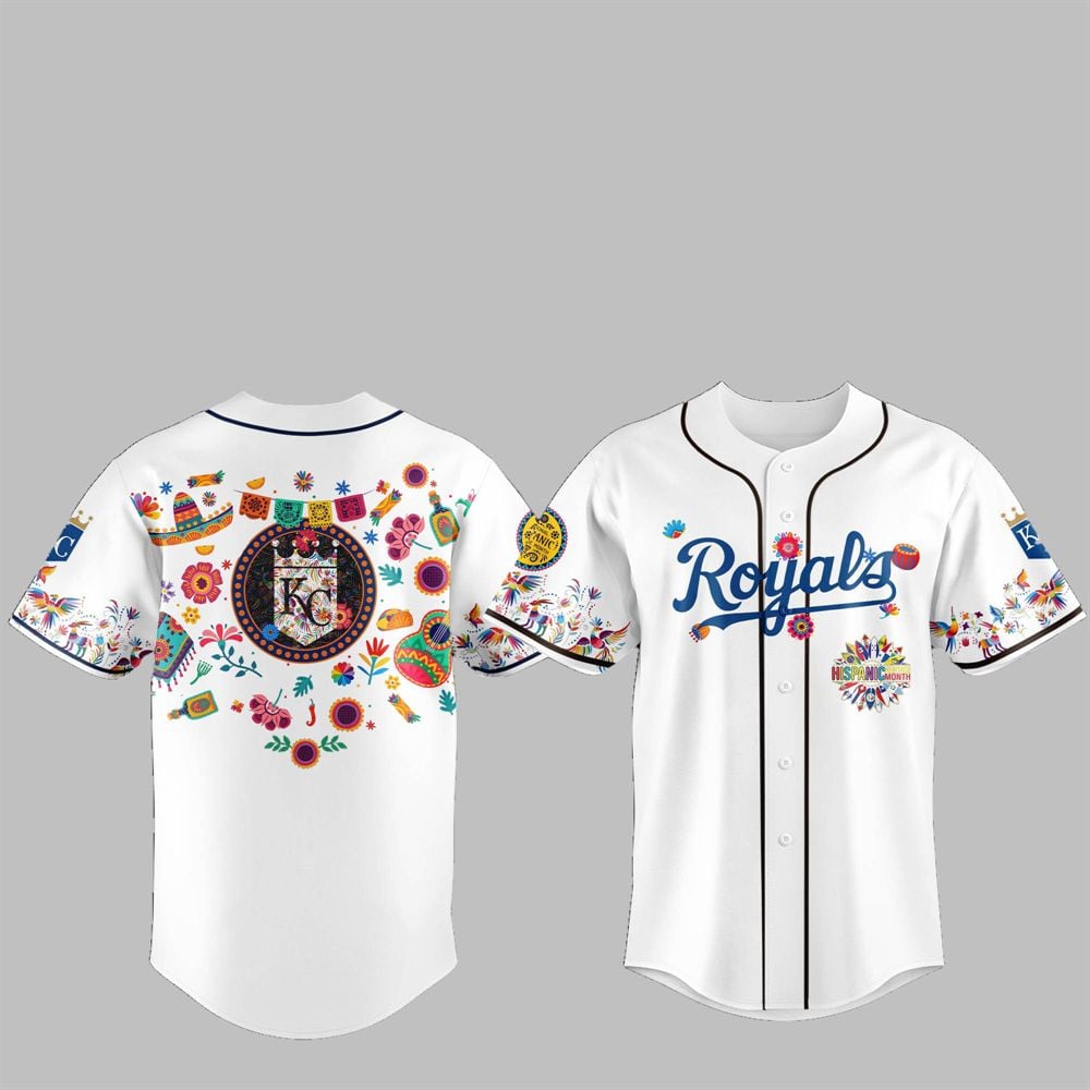 2025 KC Royals National Hispanic Heritage Month Jersey - Grishko.com