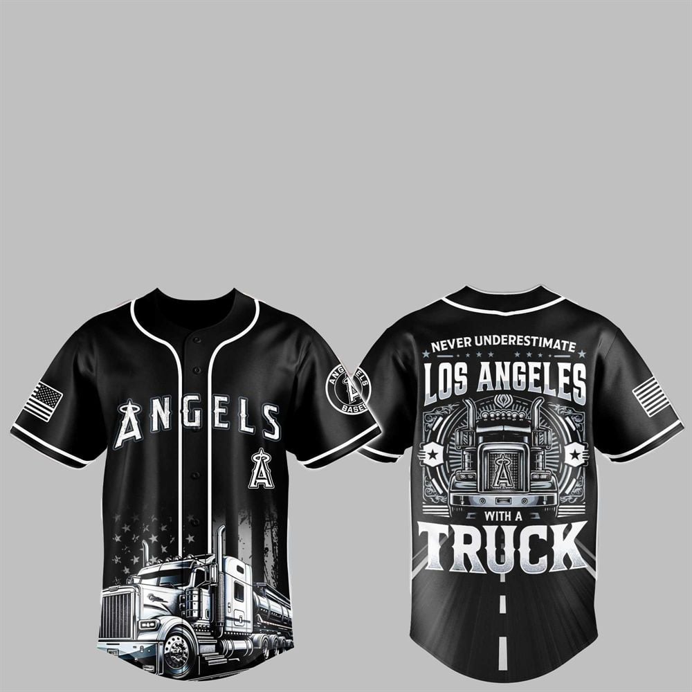 2025 LA Angels Nation Truck Driver Appreciation Week Jersey - Grishko.com