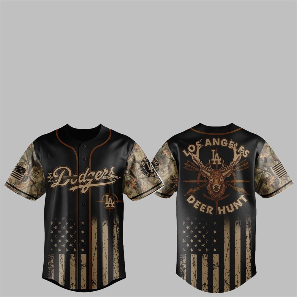 2025 LA Dodgers Deer Hunting Jersey - Grishko.com