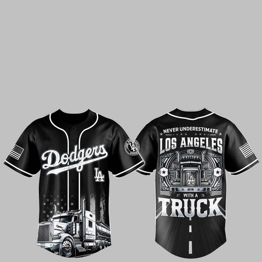 2025 LA Dodgers Nation Truck Driver Appreciation Week Jersey - Grishko.com
