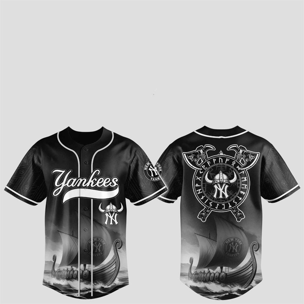 2025 NY Yankees Vikings Jersey - Grishko.com