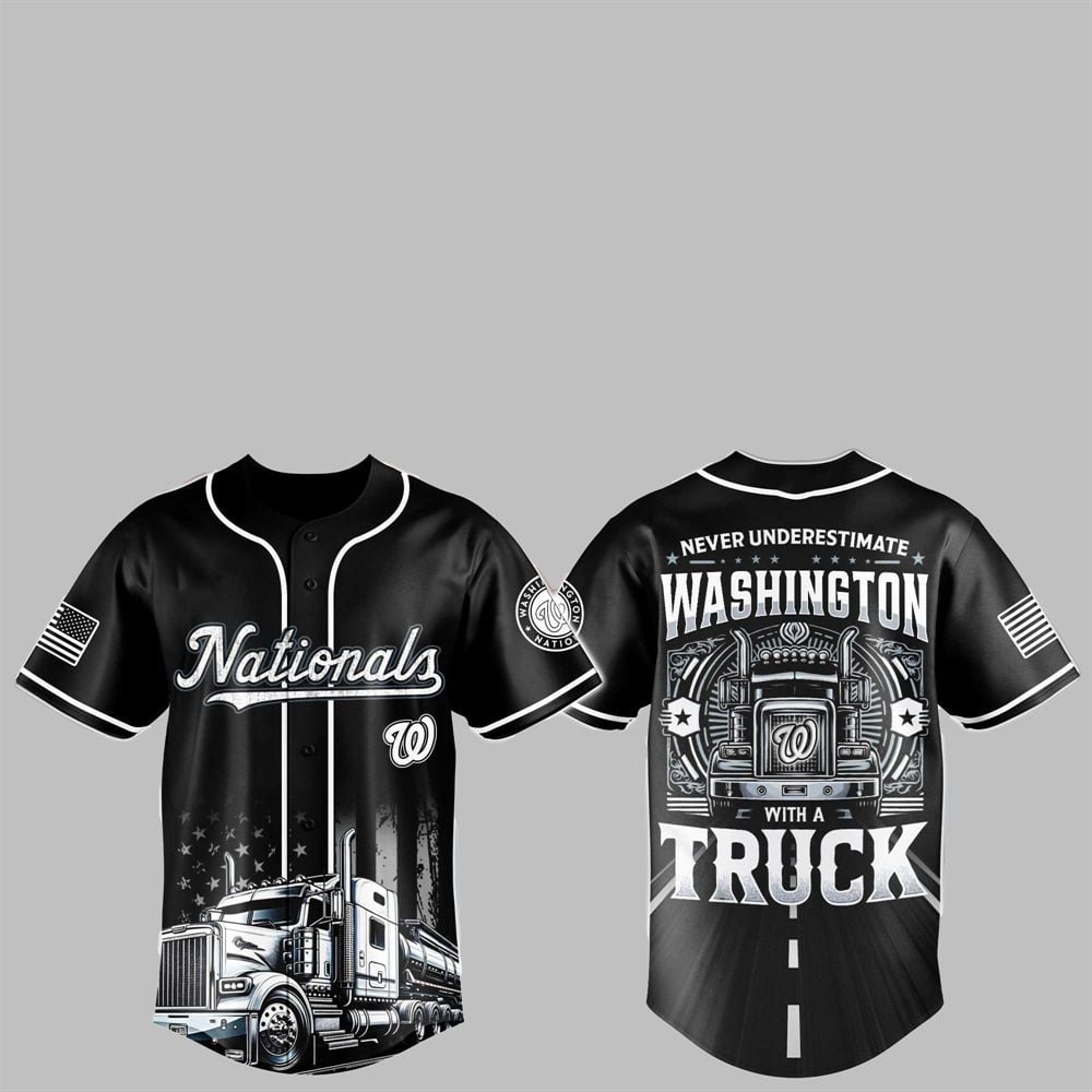 2025 Nationals Nation Truck Driver Appreciation Week Jersey - Grishko.com