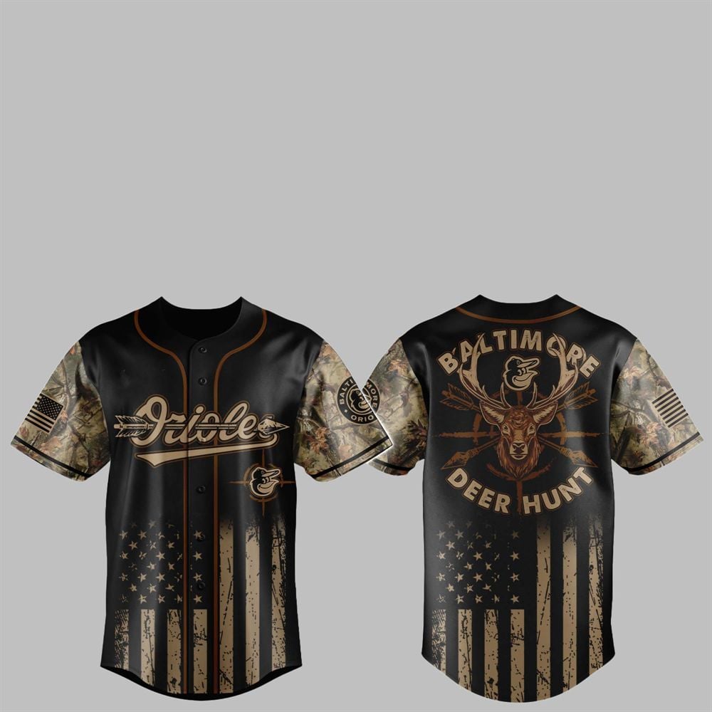 2025 Orioles Deer Hunting Jersey - Grishko.com