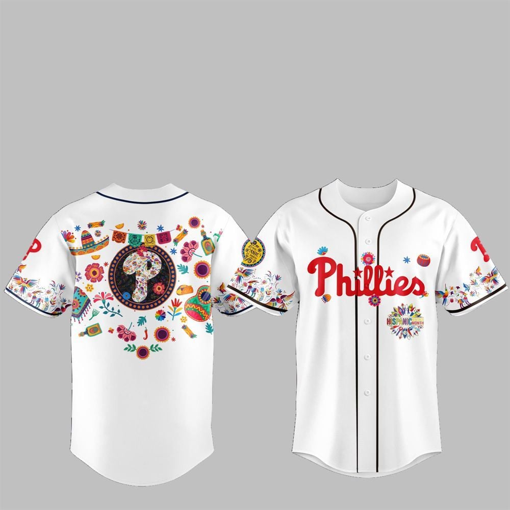 2025 Phillies National Hispanic Heritage Month Jersey - Grishko.com