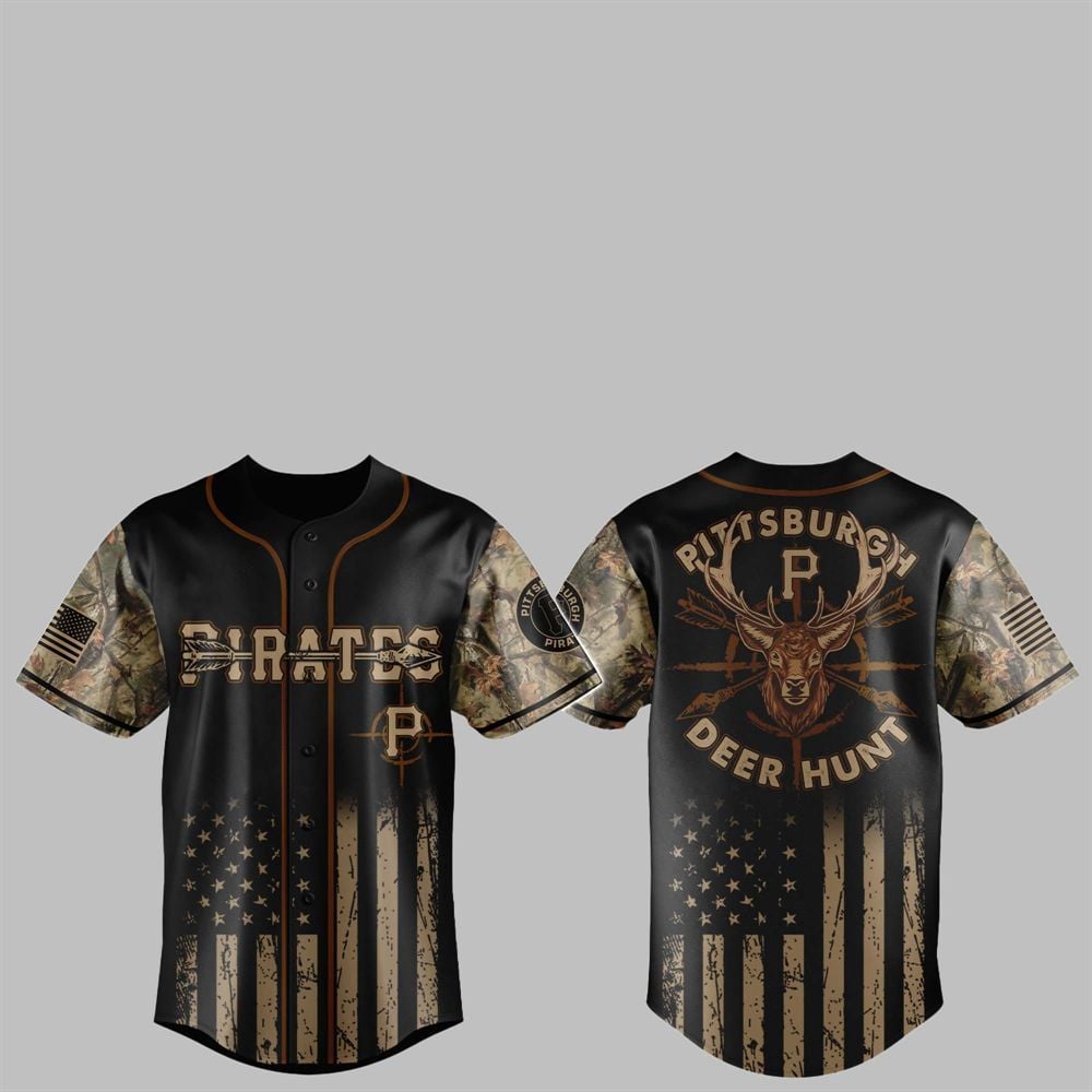 2025 Pirates Deer Hunting Jersey - Grishko.com