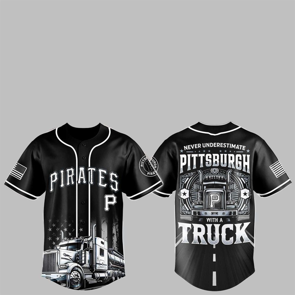 2025 Pirates Nation Truck Driver Appreciation Week Jersey - Grishko.com