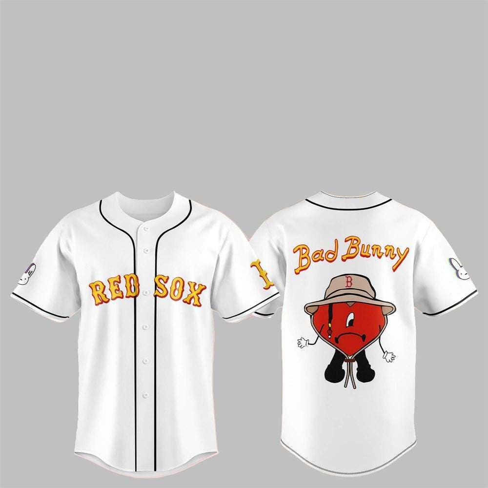 2025 Red Sox Bad Bunny Jersey - Grishko.com