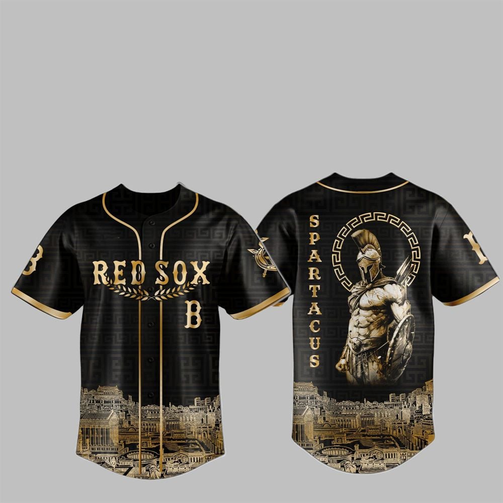 2025 Red Sox Spartacus Jersey - Grishko.com