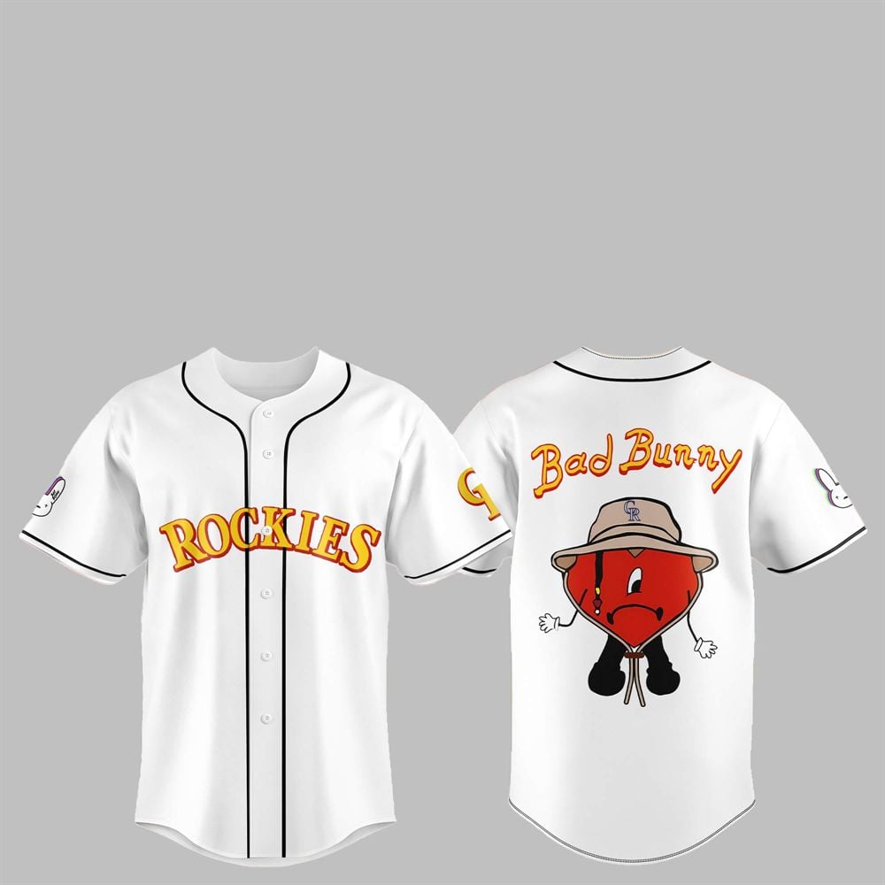 2025 Rockies Bad Bunny Jersey - Grishko.com