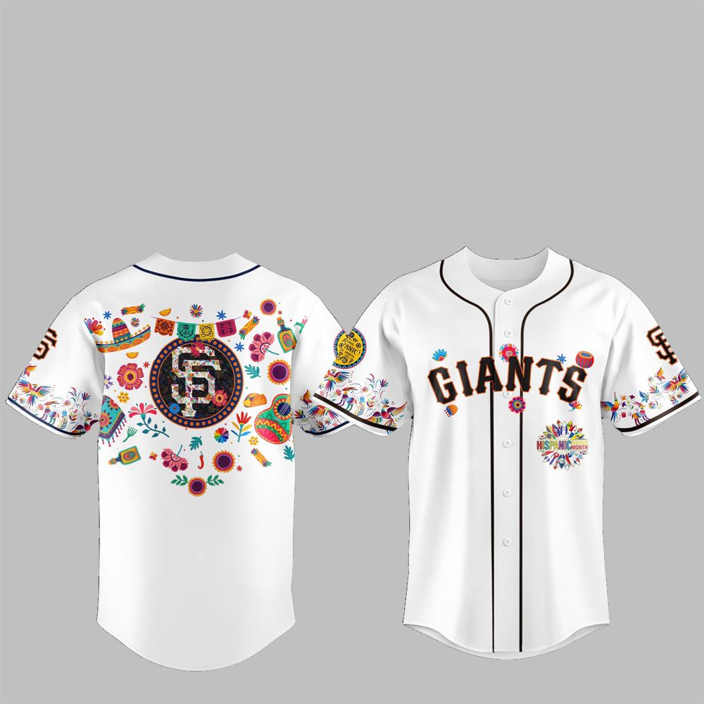 2025 SF Giants National Hispanic Heritage Month Jersey - Grishko.com