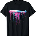 [100% Cotton] Baseball Bat with Sprinkles Drip For Men Boys T-Shirt Hoodie, Sweatshirt | CiraTrend.com