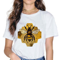 [100% Cotton] Bee Beekeeping Honeycomb Honey Beekeeper Bee Women T-Shirt Hoodie, Sweatshirt | CiraTrend.com