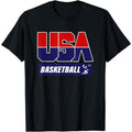 [100% Cotton] Cotton Short Sleeve Basketball 2024 USA T-Shirt for Men Women Hoodie, Sweatshirt | CiraTrend.com