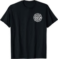 [100% Cotton] Fire Department Logo Uniform Fireman Symbol Firefighter Gear T-Shirt Hoodie, Sweatshirt | CiraTrend.com