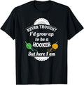 [100% Cotton] Happy Hooker Funny Crochet Shirt Crocheting T-Shirt Hoodie, Sweatshirt | CiraTrend.com