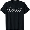 [100% Cotton] Lolli Gifts For Women Grandma Heart Mother's Day Lolli T-Shirt Hoodie, Sweatshirt | CiraTrend.com