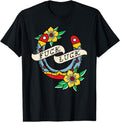 [100% Cotton] Luck Horseshoe American Traditional Tattoo Flash Alt T-Shirt Hoodie, Sweatshirt | CiraTrend.com