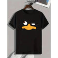 [100% Cotton] Men's Fun Animal Cartoon Print Round Neck Short Sleeve T-shirt Hoodie, Sweatshirt | CiraTrend.com