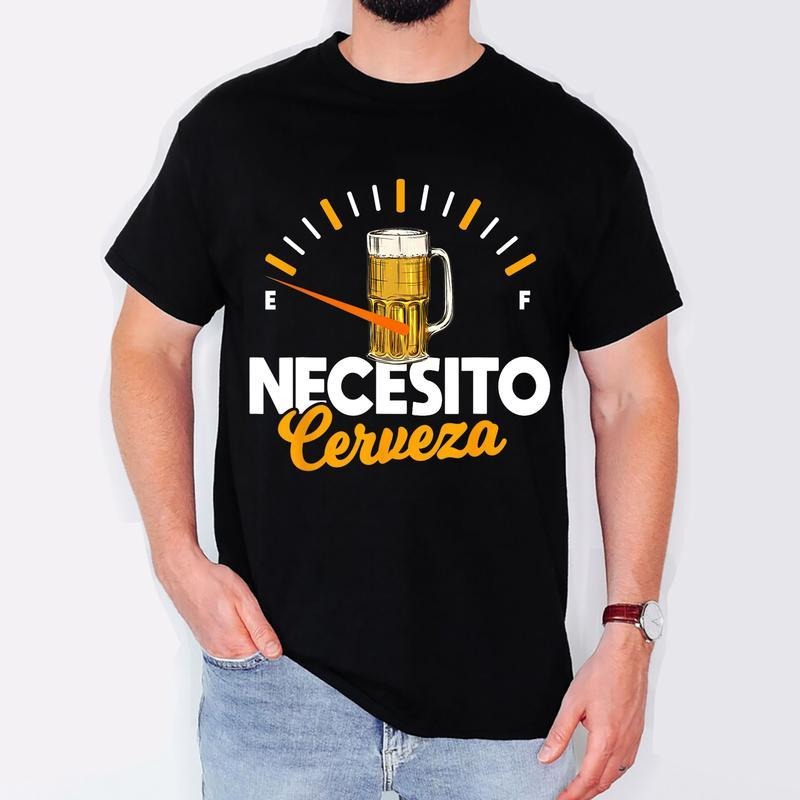 [100% Cotton] Mexican beer necesito cerveza cool & funny sayings T-Shirt Hoodie, Sweatshirt | CiraTrend.com